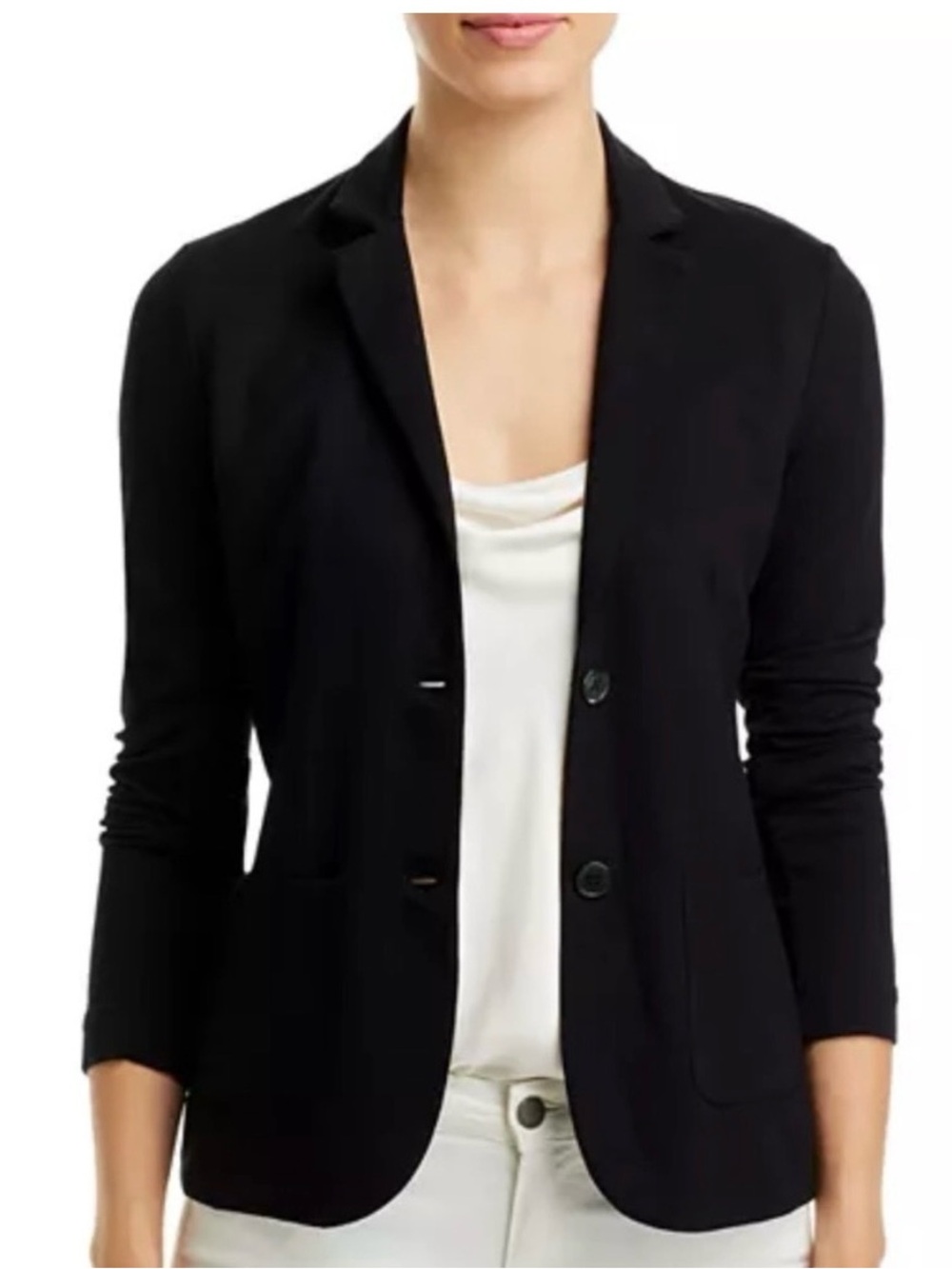 MaxMara Weekend 2 Button Black Jacket Size Medium